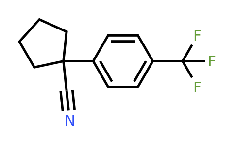 CAS 483368-73-6 | 1-(4-(trifluoromethyl)phenyl)cyclopentane-1-carbonitrile