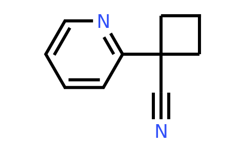 CAS 485828-46-4 | 1-(Pyridin-2-yl)cyclobutanecarbonitrile