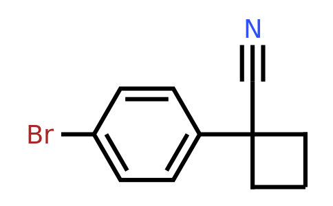 CAS 485828-58-8 | 1-(4-Bromophenyl)cyclobutanecarbonitrile
