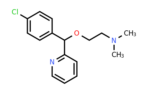 CAS 486-16-8 | 2-((4-Chlorophenyl)(pyridin-2-yl)methoxy)-N,N-dimethylethanamine