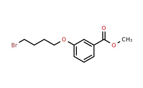 CAS 486396-41-2 | methyl 3-(4-bromobutoxy)benzoate