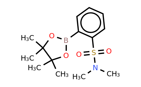 2-(Dihydroxyborane pinacol ester)phenyldimethylsulfonamide