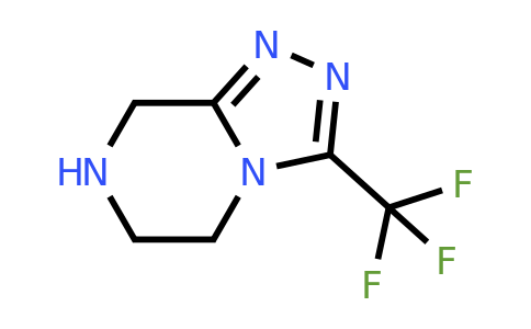 CAS 486460-21-3 | 3-(Trifluoromethyl)-5,6,7,8-tetrahydro-[1,2,4]triazolo[4,3-A]pyrazine
