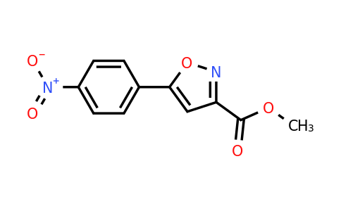 CAS 487034-01-5 | methyl 5-(4-nitrophenyl)isoxazole-3-carboxylate