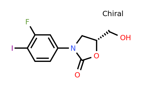 CAS 487041-08-7 | (R)-3-(3-Fluoro-4-iodophenyl)-5-(hydroxymethyl)oxazolidin-2-one