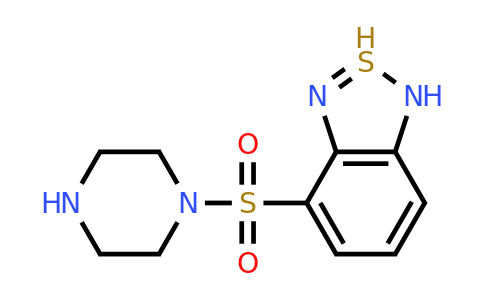 CAS 488122-76-5 | 4-(piperazine-1-sulfonyl)-2lambda4,1,3-benzothiadiazole