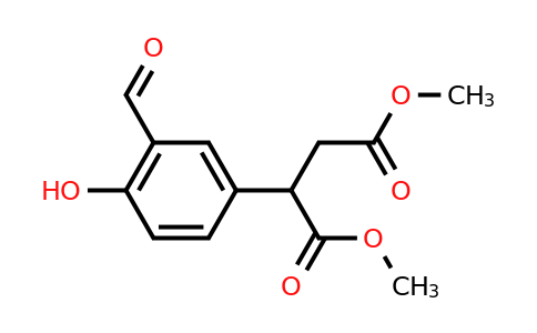 CAS 488713-20-8 | dimethyl 2-(3-formyl-4-hydroxyphenyl)succinate