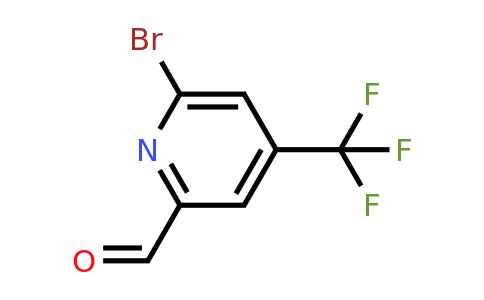 CAS 488850-67-5 | 6-Bromo-4-(trifluoromethyl)picolinaldehyde