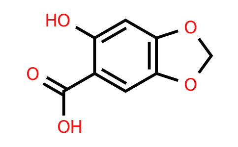 CAS 4890-01-1 | 6-Hydroxy-2H-1,3-benzodioxole-5-carboxylic acid
