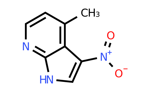 CAS 4893-92-9 | 4-methyl-3-nitro-1H-pyrrolo[2,3-b]pyridine