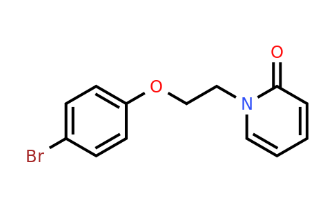 CAS 489443-66-5 | 1-[2-(4-Bromophenoxy)ethyl]-1,2-dihydropyridin-2-one