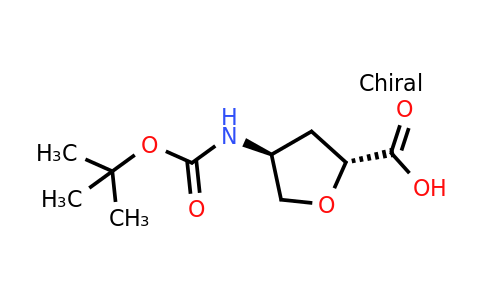 CAS 489446-83-5 | (2R,4S)-4-{[(tert-butoxy)carbonyl]amino}oxolane-2-carboxylic acid