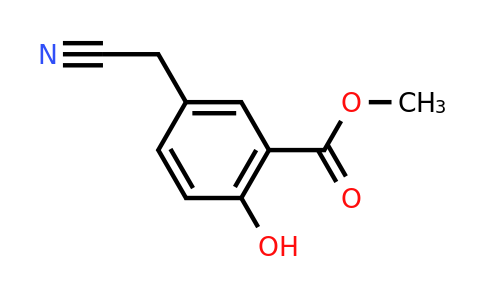 CAS 4900-25-8 | methyl 5-(cyanomethyl)-2-hydroxybenzoate
