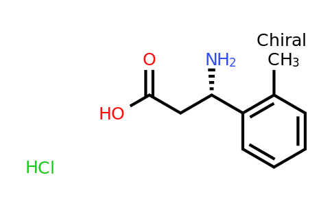 CAS 490034-62-3 | (S)-3-Amino-3-(o-tolyl)propanoic acid hydrochloride