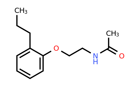 CAS 491601-87-7 | N-(2-(2-Propylphenoxy)ethyl)acetamide
