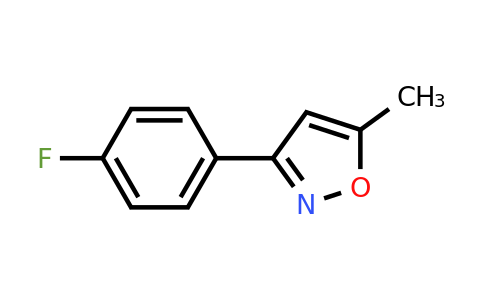 CAS 491875-99-1 | 3-(4-fluorophenyl)-5-methyl-1,2-oxazole