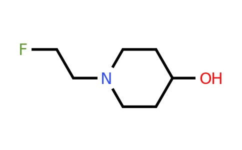 CAS 492446-45-4 | 1-(2-Fluoroethyl)-4-hydroxypiperidine