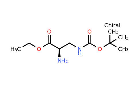 CAS 493026-73-6 | ethyl (R)-2-amino-3-((tert-butoxycarbonyl)amino)propanoate