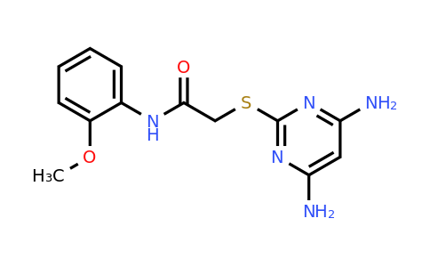 CAS 494193-66-7 | 2-((4,6-Diaminopyrimidin-2-yl)thio)-N-(2-methoxyphenyl)acetamide