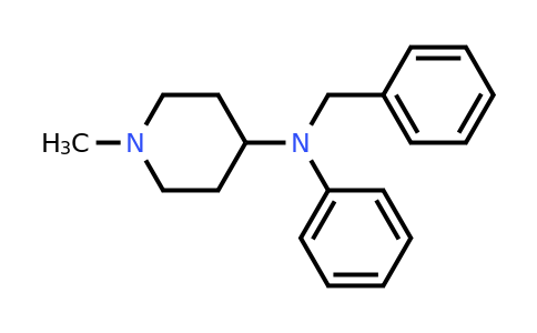 N-benzyl-1-methyl-N-phenylpiperidin-4-amine