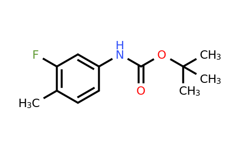 CAS 494789-04-7 | Tert-butyl 3-fluoro-4-methylphenylcarbamate