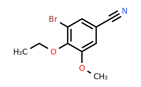 CAS 495396-35-5 | 3-Bromo-4-ethoxy-5-methoxybenzonitrile