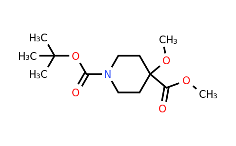 CAS 495415-08-2 | 1-tert-butyl 4-methyl 4-methoxypiperidine-1,4-dicarboxylate