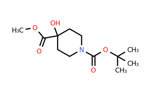 CAS 495415-09-3 | 1-BOC-4-Hydroxy-piperidine-4-carboxylic acid methyl ester