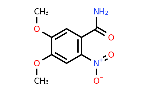 CAS 4959-60-8 | 4,5-Dimethoxy-2-nitrobenzamide
