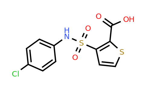 CAS 496051-23-1 | 3-[(4-chlorophenyl)sulfamoyl]thiophene-2-carboxylic acid