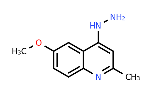 CAS 49612-12-6 | 4-Hydrazinyl-6-methoxy-2-methylquinoline