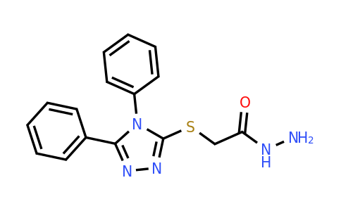 CAS 49656-91-9 | 2-[(4,5-diphenyl-4H-1,2,4-triazol-3-yl)sulfanyl]acetohydrazide