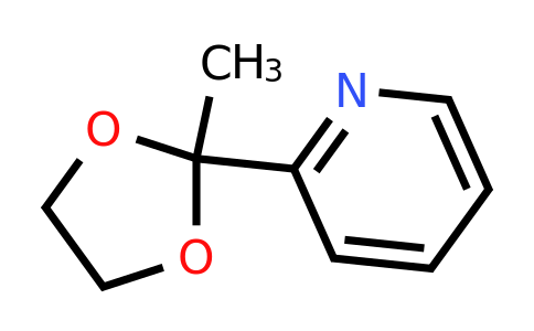 CAS 49669-15-0 | 2-(2-methyl-1,3-dioxolan-2-yl)pyridine