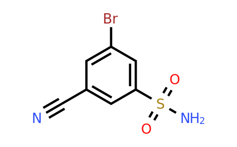 CAS 49674-14-8 | 3-bromo-5-cyanobenzene-1-sulfonamide