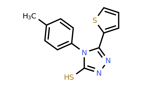 CAS 496787-40-7 | 4-(4-methylphenyl)-5-(thiophen-2-yl)-4H-1,2,4-triazole-3-thiol