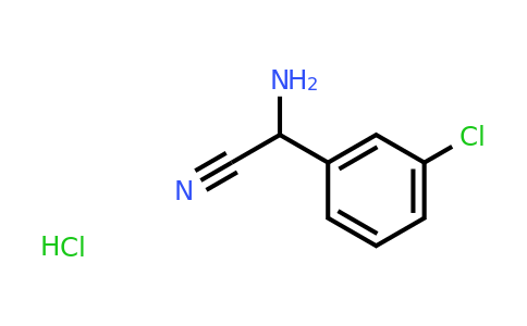 CAS 49704-72-5 | 2-Amino-2-(3-chlorophenyl)acetonitrile hydrochloride