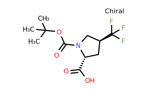 CAS 497103-77-2 | (2R,4S)-1-[(tert-butoxy)carbonyl]-4-(trifluoromethyl)pyrrolidine-2-carboxylic acid
