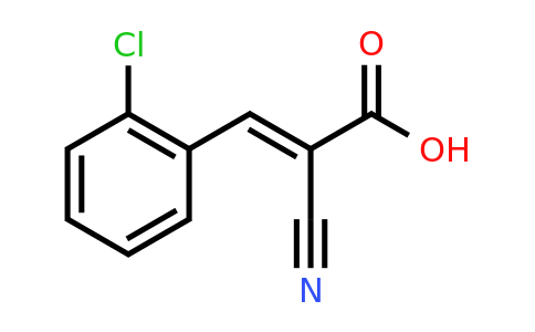 CAS 49711-52-6 | (2E)-3-(2-Chlorophenyl)-2-cyanoacrylic acid