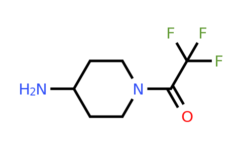 CAS 497177-66-9 | 1-(4-Aminopiperidin-1-yl)-2,2,2-trifluoroethanone