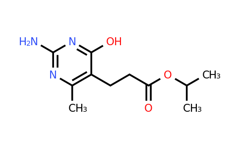 CAS 497228-78-1 | Isopropyl 3-(2-amino-4-hydroxy-6-methylpyrimidin-5-yl)propanoate