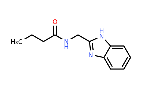 CAS 497230-46-3 | N-(1H-1,3-Benzodiazol-2-ylmethyl)butanamide