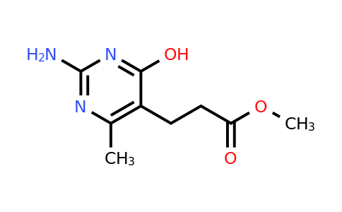 CAS 497246-54-5 | Methyl 3-(2-amino-4-hydroxy-6-methylpyrimidin-5-yl)propanoate