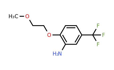 CAS 49750-74-5 | 2-(2-Methoxyethoxy)-5-(trifluoromethyl)aniline