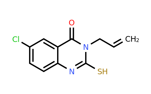 CAS 49782-31-2 | 6-chloro-3-(prop-2-en-1-yl)-2-sulfanyl-3,4-dihydroquinazolin-4-one
