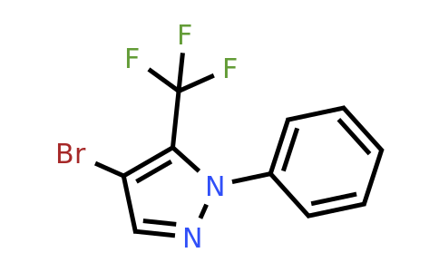 CAS 497833-01-9 | 4-Bromo-1-phenyl-5-(trifluoromethyl)-1H-pyrazole