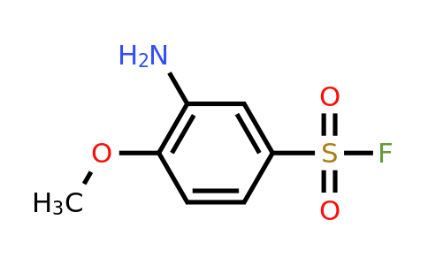 CAS 498-74-8 | 3-Amino-4-methoxybenzene-1-sulfonyl fluoride