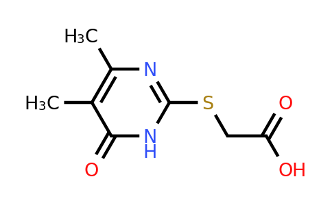 CAS 499132-65-9 | (4,5-Dimethyl-6-oxo-1,6-dihydro-pyrimidin-2-ylsulfanyl)-acetic acid