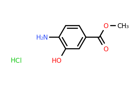 CAS 499157-23-2 | methyl 4-amino-3-hydroxybenzoate hydrochloride