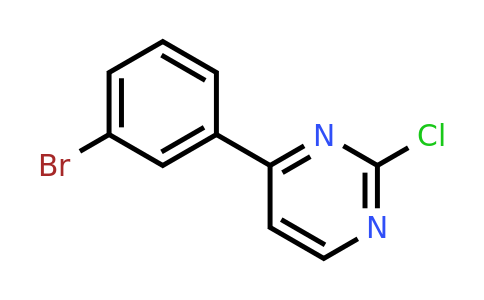 CAS 499195-47-0 | 4-(3-Bromophenyl)-2-chloropyrimidine