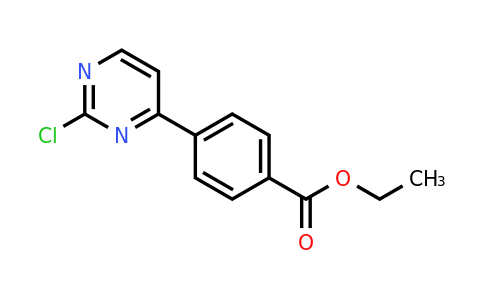 CAS 499195-60-7 | Ethyl 4-(2-chloropyrimidin-4-yl)benzoate